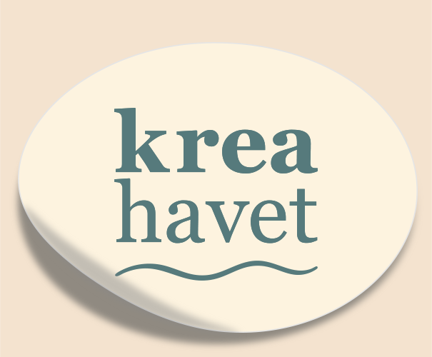 Klistermærke, oval