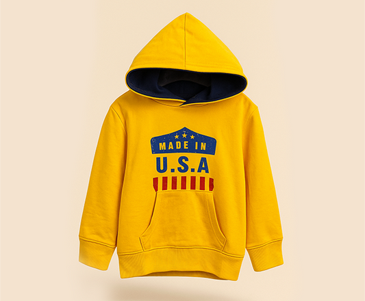 Sweatshirt med print - USA